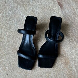 Schutz Ully Lo Nappa Leather Sandal